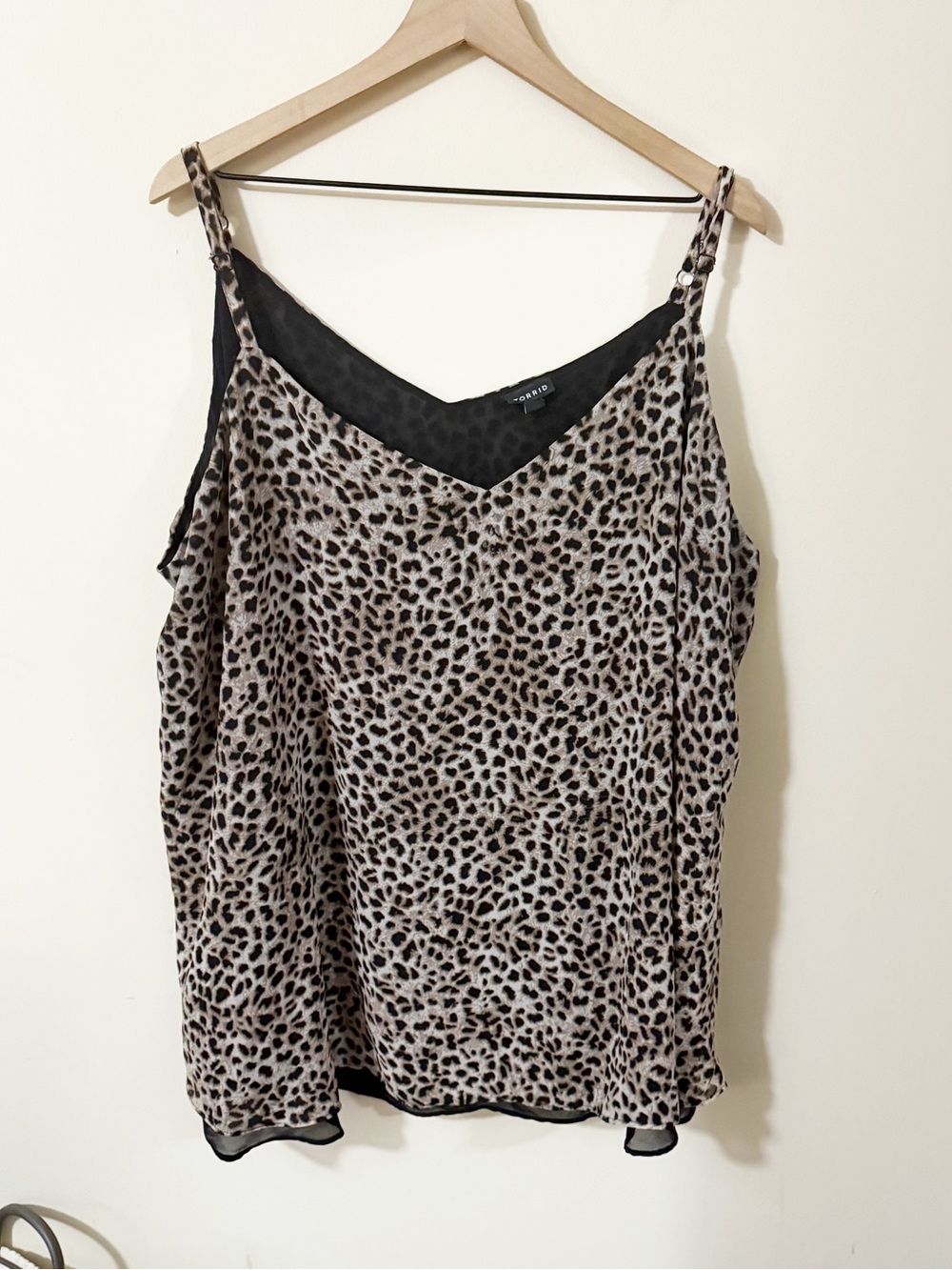 Torrid Womens Cheetah Print Tank Size 5X Summer Vacation
